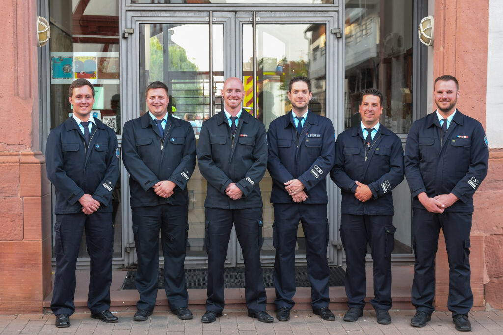 Das neue Führungs-Team der Feuerwehren Groß-Zimmern